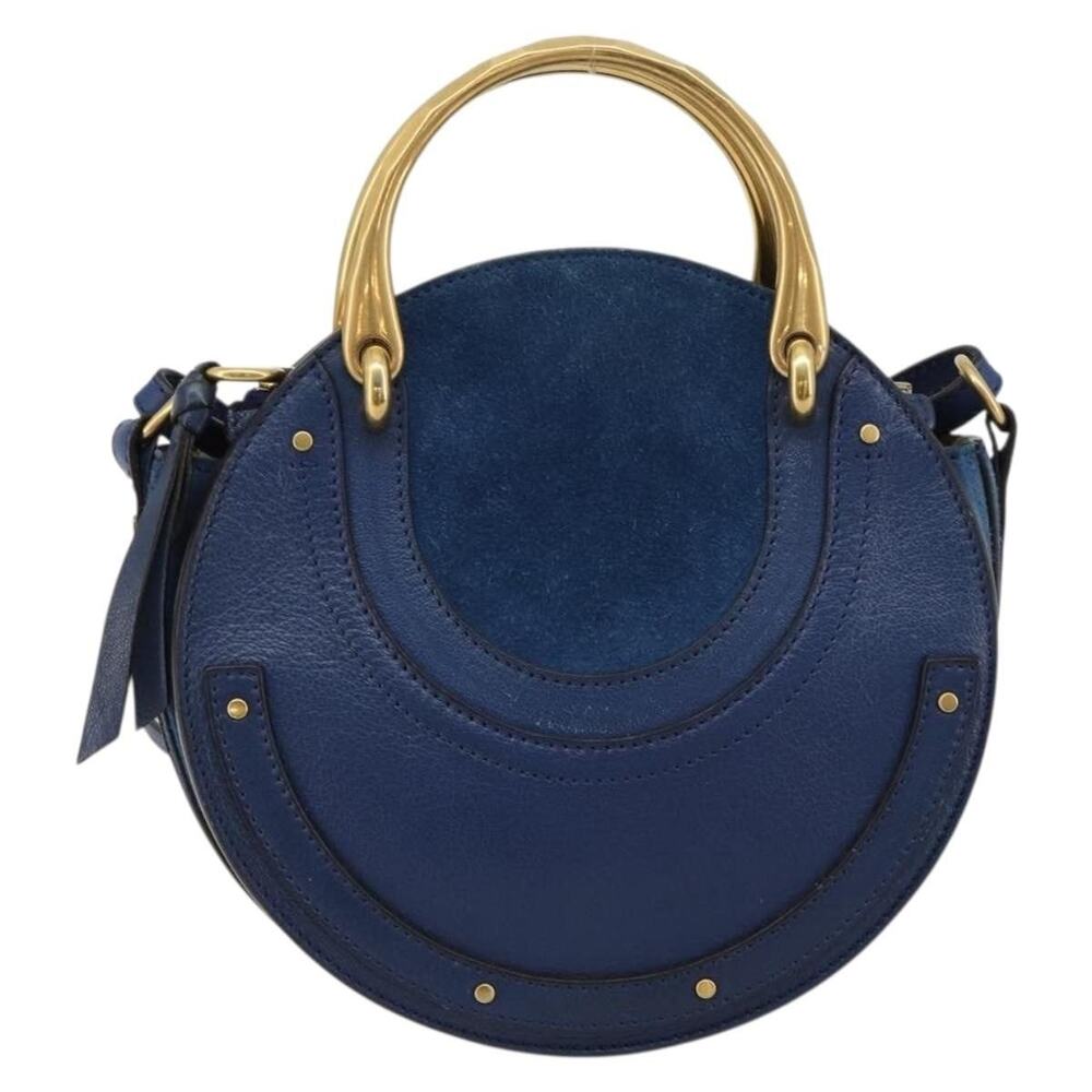 Chloe Leather Pixy Handbag Black